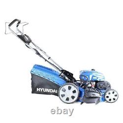 Hyundai 224cc 4-in-1 Electric-Start Self-Propelled Petrol Lawnmower HYM530SPE