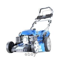 Hyundai 224cc 4-in-1 Electric-Start Self-Propelled Petrol Lawnmower HYM530SPE