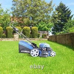 Hyundai 224cc 4-in-1 Electric-Start Self-Propelled Petrol Lawnmower HYM530SPE