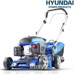 Hyundai 42cm OHV 4-Stroke 139cc Petrol Lawn Mower, Self Propelled Petrol lawn Mo