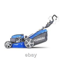 Hyundai 51cm 196cc Electric-Start Self-Propelled Petrol Lawnmower HYM510SPE