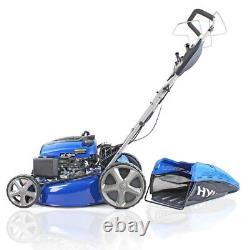 Hyundai 51cm 196cc Electric-Start Self-Propelled Petrol Lawnmower HYM510SPE