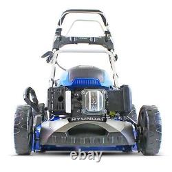 Hyundai 51cm 196cc Electric-Start Self-Propelled Petrol Lawnmower HYM510SPE