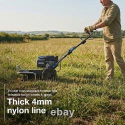 Hyundai Cordless Brushcutter Strimmer Self-Propelled Wheeled Grass Trimmer