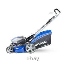 Hyundai Cordless Lawnmower 80V Li-ion Battery 45cm 18 Cut Mulching HYM80Li460P