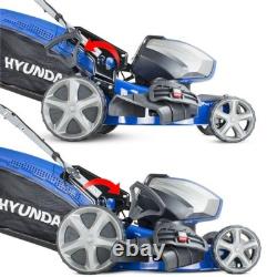Hyundai Cordless Lawnmower 80V Li-ion Battery 45cm 18 Cut Mulching HYM80Li460P