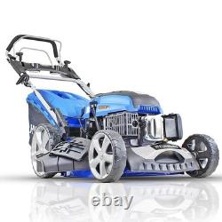 Hyundai Cordless Lawnmower Self-Propelled 20/51cm 196cc Electric-Start Petrol
