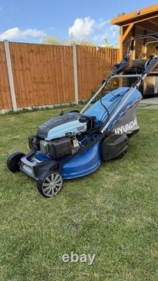 Hyundai Electric Start Rear Roller Self Propelled Petrol Lawnmower