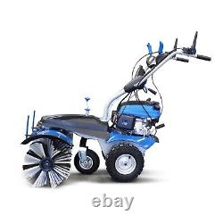 Hyundai Grade A HYSW1000 Self Propelled Petrol Yard Sweeper Powerbrush 173cc