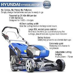 Hyundai HYM40LI420SP Cordless Self-Propelled Lawnmower