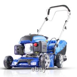 Hyundai HYM430SP 42cm Self Propelled Petrol Lawnmower 4 Stroke Engine 139cc 17