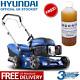 Hyundai HYM430SP Self Propelled 139cc Petrol Lawn Mower Lightweight Lawnmower