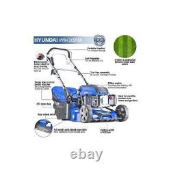 Hyundai HYM430SPER 43cm 4 Stroke Petrol Self Propelled Lawnmower With Roller