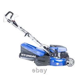 Hyundai HYM430SPER Self-Propelled Petrol Roller Lawnmower 430mm 139cc 4-stroke