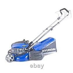 Hyundai HYM430SPR Self-Propelled Petrol Roller Lawnmower 43cm 139cc 4-stroke