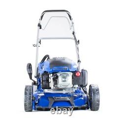 Hyundai HYM430SPR Self-Propelled Petrol Roller Lawnmower 43cm 139cc 4-stroke