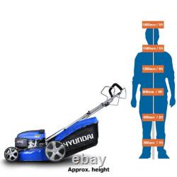 Hyundai HYM460SP Petrol Mulching Lawnmower Self Propelled 46cm 139cc 4-stroke