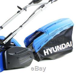 Hyundai HYM480SPR 19 48cm 480mm Self Propelled 139cc Petrol Roller Lawn Mower