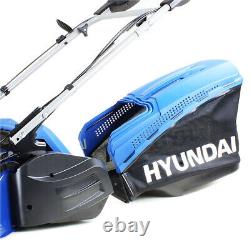 Hyundai HYM480SPR Petrol Roller Lawnmower Self Propelled 48cm 139cc 4-Stroke