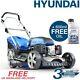 Hyundai HYM510SP 20 Self propelled Petrol Lawnmower 173cc 4in1 Mulching Oil Inc