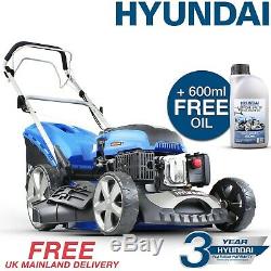 Hyundai HYM510SP 20 Self propelled Petrol Lawnmower 173cc 4in1 Mulching Oil Inc