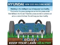 Hyundai HYM510SP 20in/51cm 196cc Self-Propelled Petrol Lawnmower