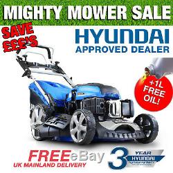 Hyundai HYM510SPE Petrol Electric Start Self Propelled Lawnmower