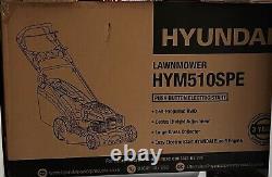 Hyundai HYM510SPE Petrol Self Propelled Lawn Mower 51cm/20in Elec Start