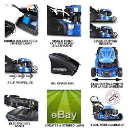 Hyundai HYM510SPER Self Propelled Rear Roller Electric Start Petrol Lawnmower