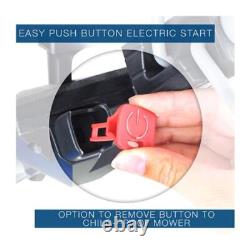 Hyundai HYM530SPER 196cc Electric-Start Self-Propelled 530mm Petrol Roller Lawnm