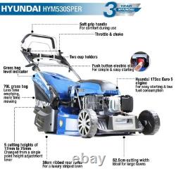 Hyundai HYM530SPER 52.5cm / 20.7in E-Start Self Propelled Petrol Roller Mower