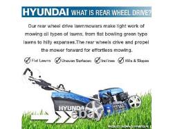 Hyundai HYM530SPR 21in/53cm 196cc Self-Propelled Petrol Roller Lawnmower