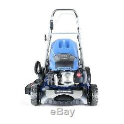 Hyundai Lawnmower Electric Start Self Propelled 46cm 460mm Petrol Lawn Mower