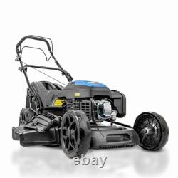 Hyundai Lawnmower Self-Propelled Petrol 4 in 1 200cc 20'' / 51cm Mulch 60L Rear