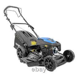 Hyundai Lawnmower Self-Propelled Petrol 4 in 1 200cc 20'' / 51cm Mulch 60L Rear