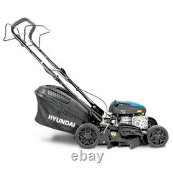 Hyundai Lawnmower Self-Propelled Petrol 4 in 1 200cc 20'' / 51cm Mulch 60L Rear
