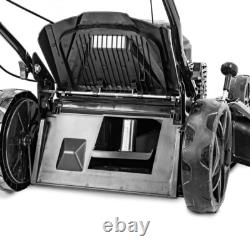 Hyundai Lawnmower Self-Propelled Petrol 4 in 1 200cc 20'' / 51cm Mulch 60L Rear