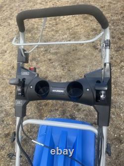 Hyundai Petrol 196cc self-propelled electric start lawn mower barely used