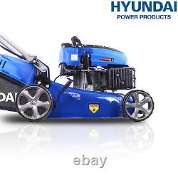 Hyundai Petrol Lawn Mower 17/ 43Cm Cut 139Cc Self-Propelled Push Lawnmower