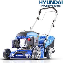 Hyundai Petrol Lawn Mower 17/ 43Cm Cut 139Cc Self-Propelled Push Lawnmower