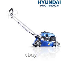 Hyundai Petrol Lawn Mower 17/ 43Cm Cut 139Cc Self-Propelled Push Lawnmower