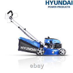 Hyundai Petrol Lawn Mower 17/ 43Cm Cut 139Cc Self-Propelled Push Lawnmower