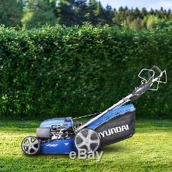 Hyundai Petrol Lawnmower Electric Start Self Propelled 51cm Lawn mower HYM510SPE