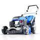 Hyundai Petrol Lawnmower Self-Propelled Cordless 18 / 46cm 139cc Recoil Start