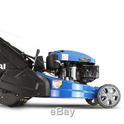 Hyundai Petrol Roller Lawnmower ELECTRIC START Self Propelled 173cc 20 Cut