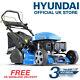Hyundai Petrol Roller Lawnmower Self Propelled Electric Start 51cm HYM510SPER