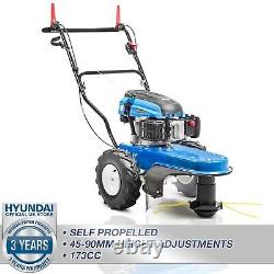 Hyundai Petrol Trimmer 5.5hp Heavy Duty Self Propelled Wheeled Garden HYFT60SP
