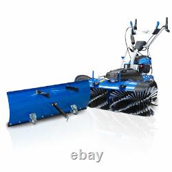 Hyundai Self Propelled Petrol Yard Sweeper / Powerbrush With Snow Plough 1000mmW