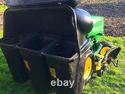 John Deere GT245 GT 245 Ride On Mower 20hp 250 Hours! Kubota Countax Mulch Kit