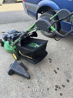 John Deere JX 90C 21 inch heavy duty rotary mower mulch plug grass box yr 2019